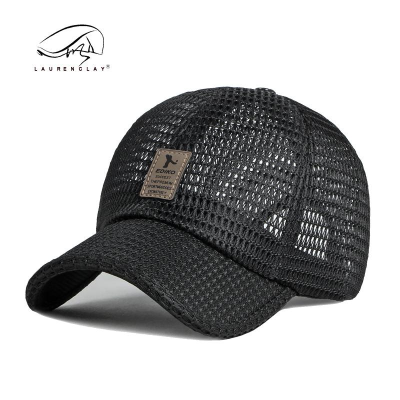 Hat Spring and Summer Sunscreen Shade Mesh Cap Men's and Women's Outdoor Leisure Baseball Cap Hollow Mesh Cap