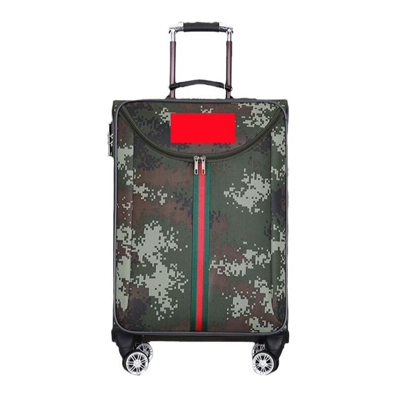 Hongda Kaisheng Oxford Fabric Spinner Suitcase 24 Inch