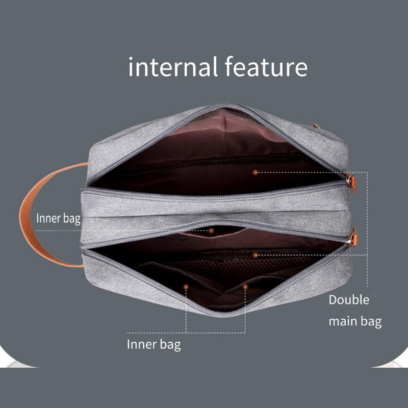 Large Capacity Travel Toiletry Bag Cosmetic Bags Portable Makeup Bag Multifunctional Storage Pouch for Women Men
