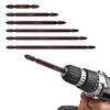 PH2 Electric Screwdriver Bit Double Head Hexes Shanks Screwdriver Bit Alloy Steel 65mm-300mm Magnetic Nut Driver Hand Tool