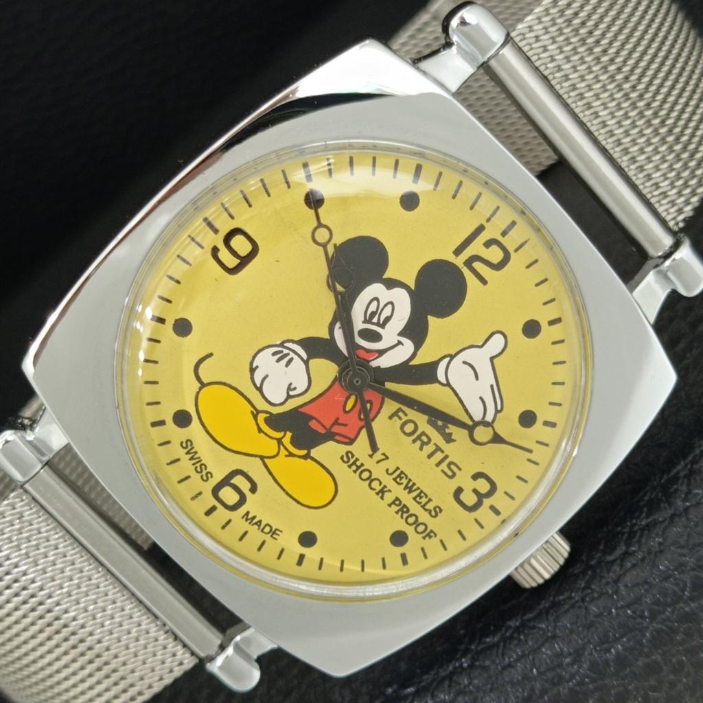 

HAND-WINDING SWISS MENS REFURBISHED VINTAGE YELLOW COLOR DIAL WATCH a707314-1