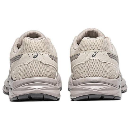 Asics Gel-Contend 4 Bequem Vielseitig Stoff Synthetikleder Niedrig geschnitten Trainings Laufschuhe Damen Sneaker Beige T8D9Q-021
