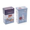 1/3/6Pcs Metal Tin Box American Style Biscuit Snack Coffee Candy Storage Box Rectangle Jewelry Cosmetic Organizer Home Decor