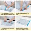 Vacuum Compression Bags 50x70cm 5pcs Hand Roll Storage for Clothes Travel Portable PE+PET