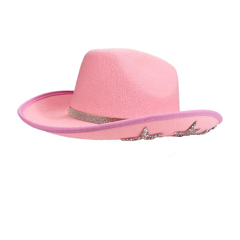 

Cowboy Hat With Water Drilled Star Embellishments For Themed Parties And Gifts