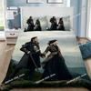 Duvet Pillowcase Bedding Set Adult Boy OUTLANDERS Jamie Fraser Girl Bedroom Decoration Children Gift Single Double Large Size