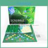 Klassiek Scrabble Origineel Woordvormend Bordspel Voor Familieplezier En Leren