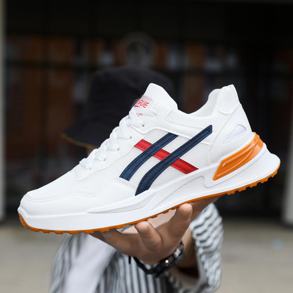 

Мужская обувь лето 2024 новые повседневные спортивные кроссовки для путешествий мужские туфли для пап ретро сетчатые дышащие кроссовки для бега 39