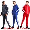 Costume décontracté de mode pour hommes à manches longues à capuche sport