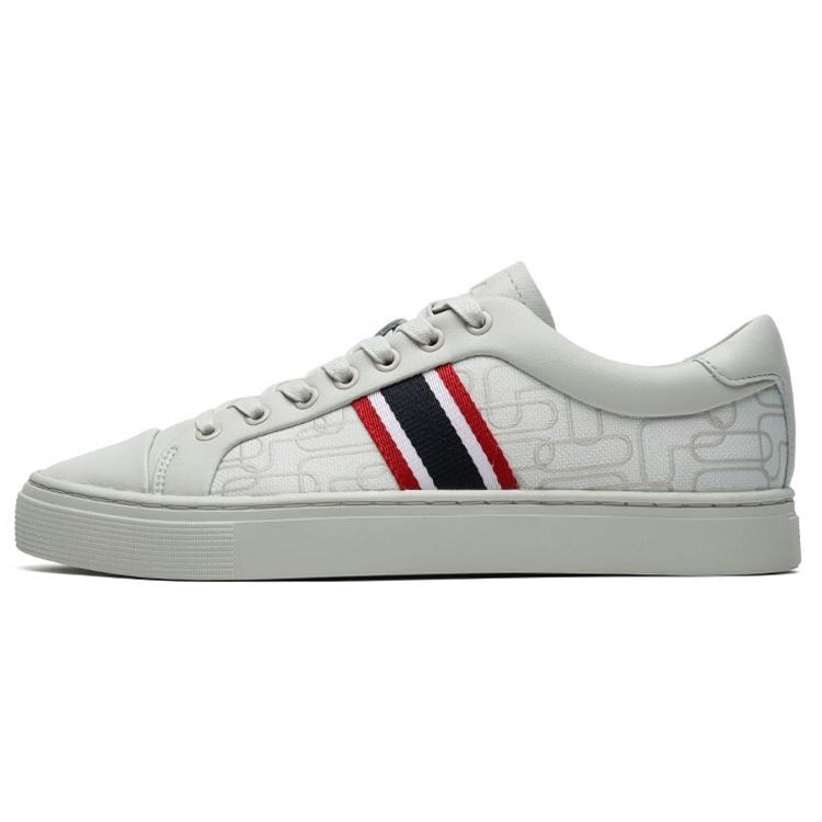 New FILA 1911 Stripe Low Top Shoes For Silver Women's F12W124345FSI