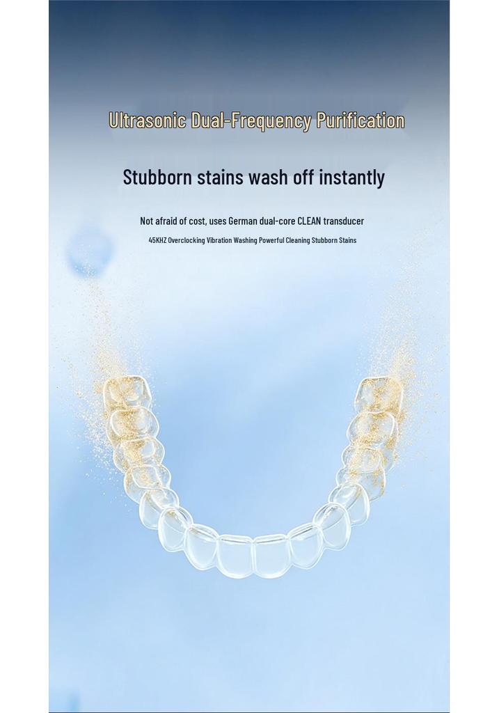 Cross-border UV & Ultrasonic Denture, Watch, and Jewelry Cleaner