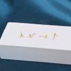 Karnoz 20Pcs/Pack Nose Stud Dragonfly Design Women Girls Nose Piercing Jewelry Piercing Nostril Piercing Jewelry Body Piercing