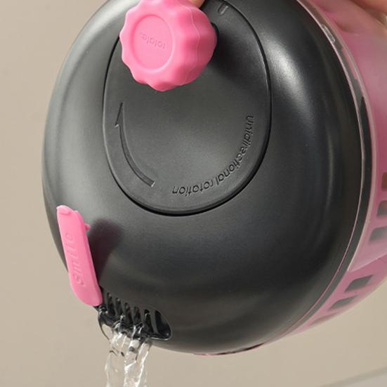 Manual Salad Spinner Large Capacity Drain And Spin Dryer Fruit Veggie Washer Dryer And Storage Basket Multifunctional Vegetable Dehydrator