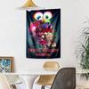 Digital Circus Wall Decor Tapestry Art For Pet Memorial Birthdaywedding Party Backdrop Family Gift