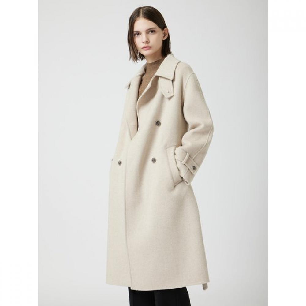 Cc Collect Cashmere Blend Double Long Coat C254msg532