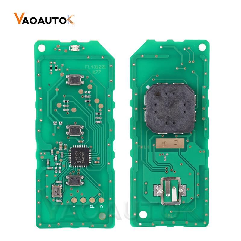 Autofernbedienungsschlüssel für Honda ADV SH 150i 300i Forza PCX X-ADV Motorrad Roller K01 K77 K96 K97 433MHz ID47 Chip Smart Fob Batterie