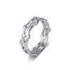 European Thorn Vine Titanium Steel Ring: Unisex, Personalized, Trendy, Non-fading, Handcrafted Wedding Jewelry for Men and Women.