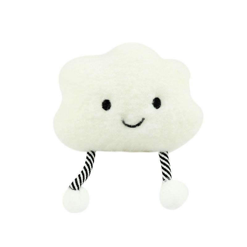 Cozy Adorable Cloud Plush Toy With Short Fur Perfect For Birthday Gifts And Decorations