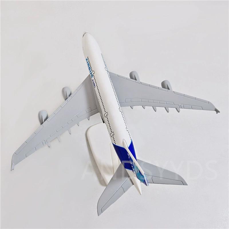 20cm NEO Prototype Airways A380 Diecast Metal Alloy Airplane With Aviation Base Model For Hobby Adults Gifts Souvenirs