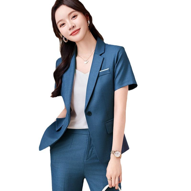 Women's Professional Suit Set: Formal Workwear for Interviews and Business Settings