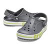 Crocs Bayaband Clog Comfortable Versatile Abrasion Resistant Non-Slip Breathable Children's Sandals Grey Children's Model
