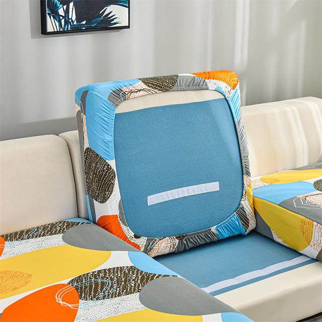 Elastic Sofa Cushion Covers Printed Plaid Sofa Seat Slipcover For Living Room Sofa Chair Couch Cover Home Use Decor Cover 1234seater