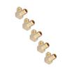 5Pcs Air Compressors Elbow Portable Mute Fitting Frequency Conversion Pneumatic EquipmentBrass