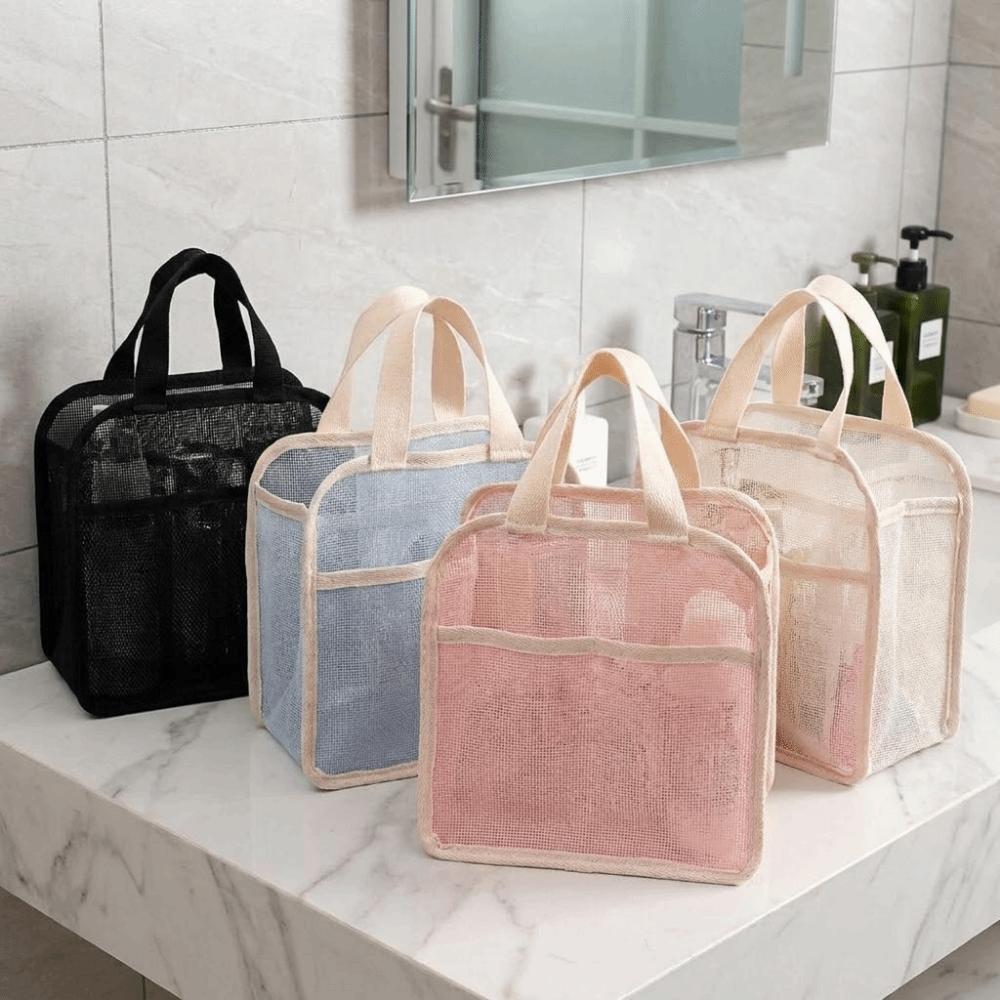 Large Capacity Makeup Pouch PVC Toiletry Storage Bag Simple Cosmetic Storage Bag Travel
