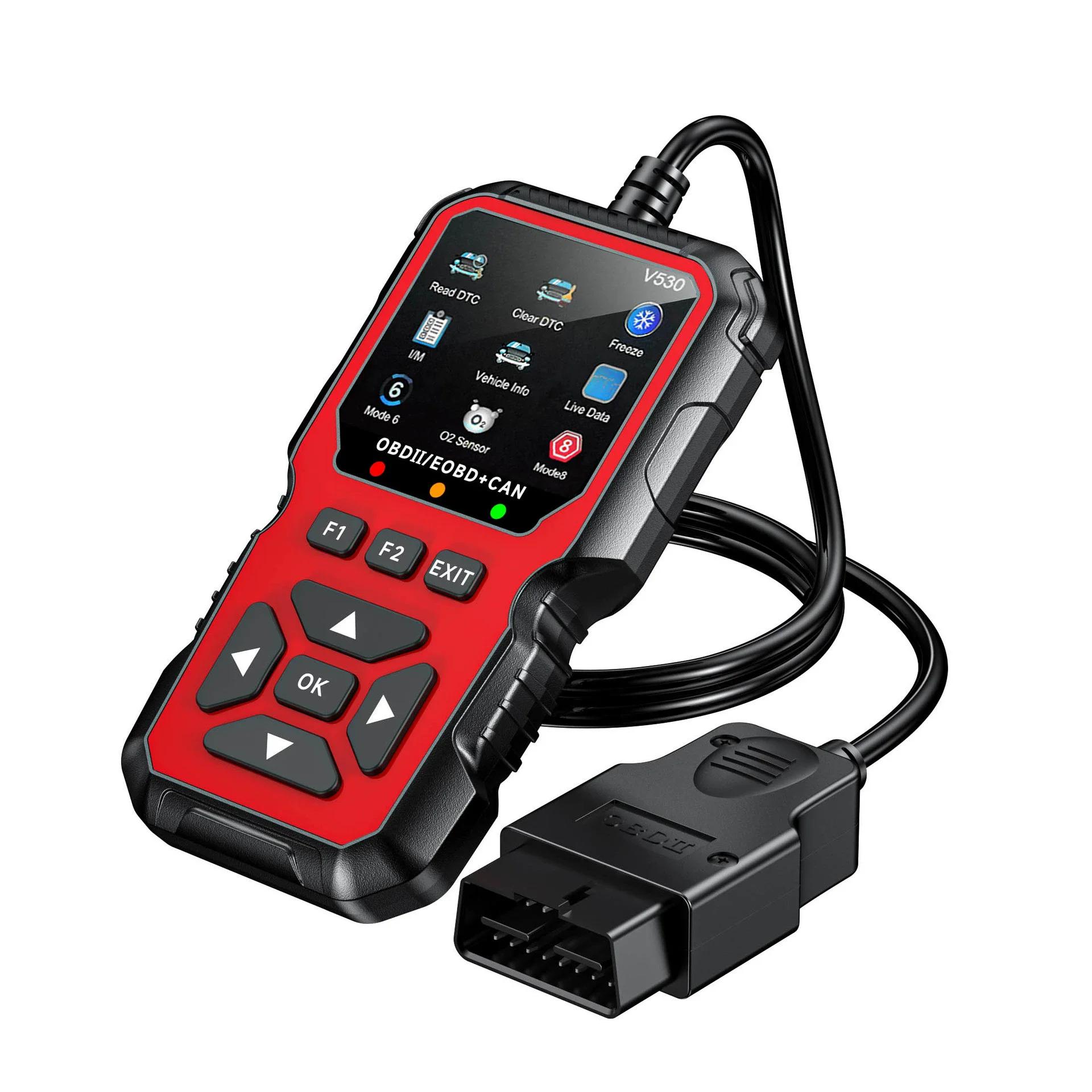 

V530 USB-Powered Car Diagnostic Tool with Real-Time Data Stream Full-Featured Obd Ii Testing Clears Engine Fault Lights V530