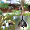 Japanese Style Cast Iron Wind Chime Decorative Hanging Ornament With Floral Home Interior
