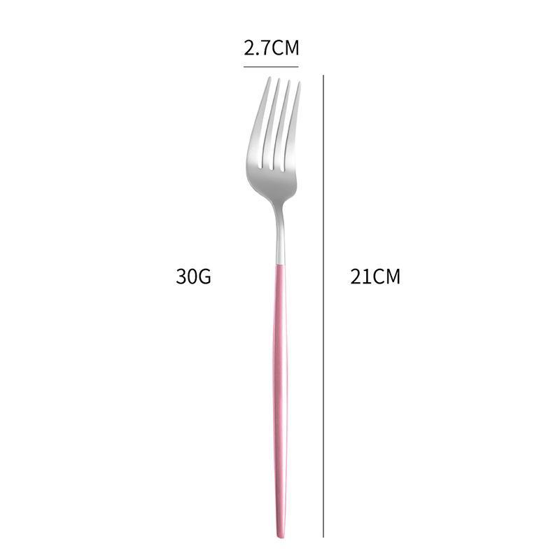European High-Value Stainless Steel Tableware Set: Portuguese Knife, Fork, and Spoon for Hotels and Western Dining