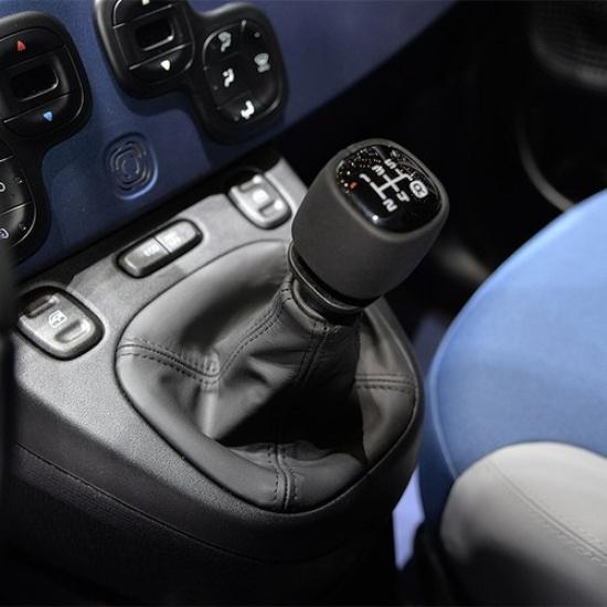 5 Speed Manual Gear Shift Knob Shifter Boot Cover Trim For Fiat Panda 2012+