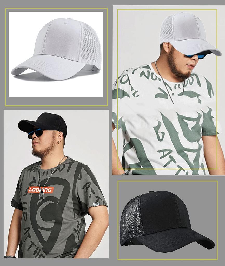 Laquest Deep Mesh Large Size No Cap, (Navy, Logo)