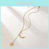 Elegant Simple Geometric Chain Necklace For Women In Gold And Silver Ideal For Gifts