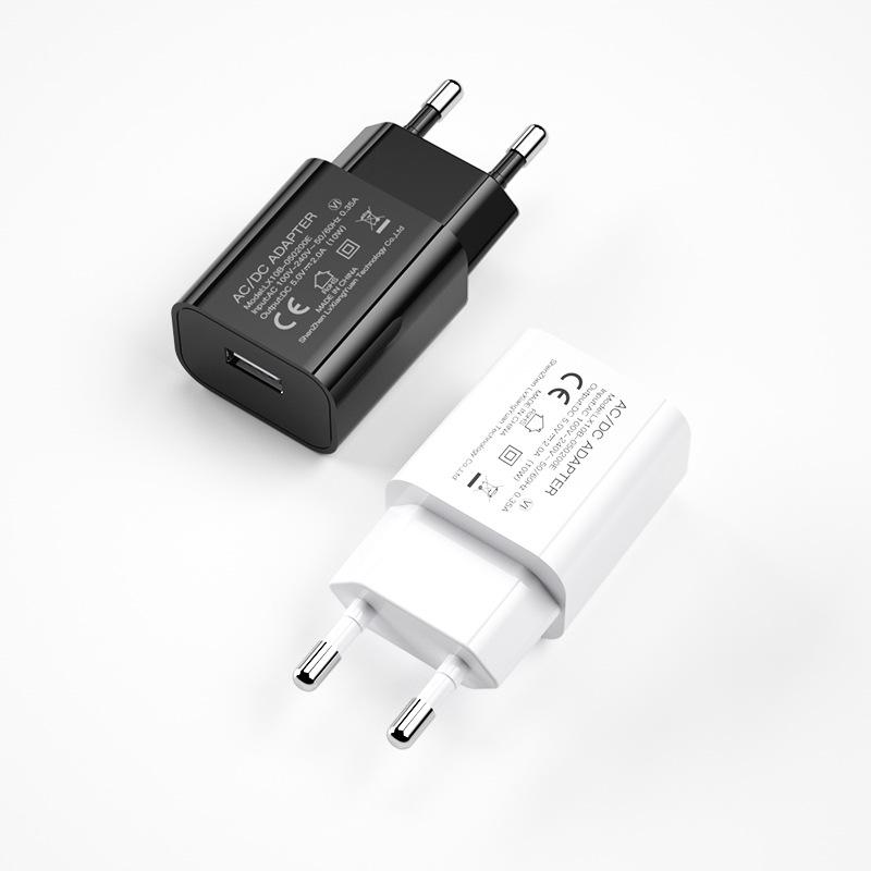 5V2A CE/ROHS European Charger for Electric Toothbrush & LED Lights