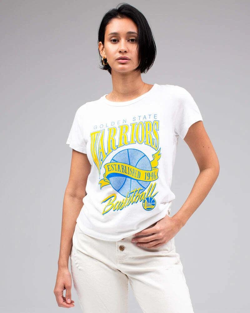 

Junk Food Womens NBA Golden State Warriors Shirt New XXS. XS, S, M, L S