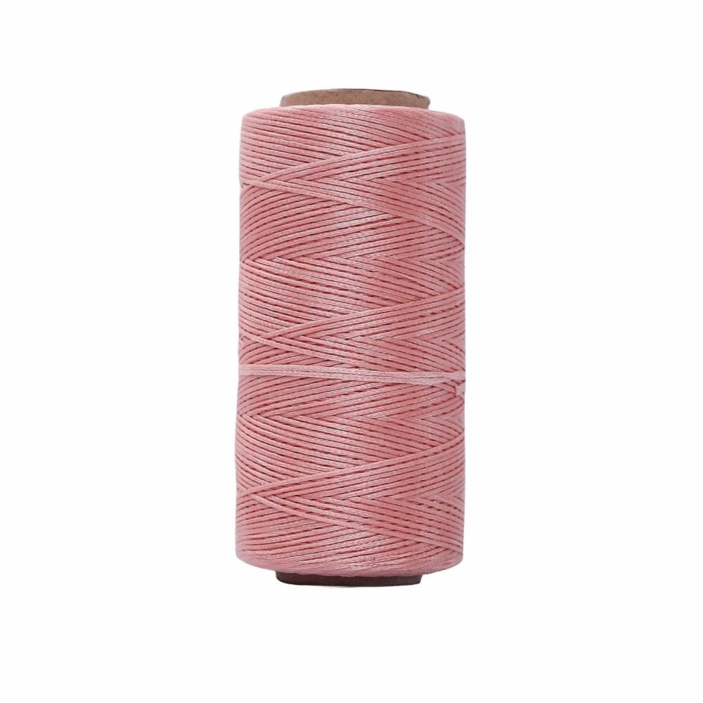 Arts Craft Wax Cotton Cord String 0.8MM Hand Stitching Thread Waxed Thread Cord Leather Repair