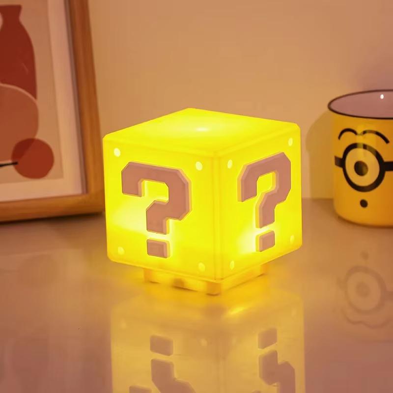 Led Question Mark Night Light With Music Peripheral Bedroom Bedside Lamp Usb Rechargeable Gift