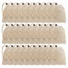 Natural Ramie Mesh Soap Bags with Drawstring for Shower, 30-Pack Saver Pouches for Homemade Soap Storage
