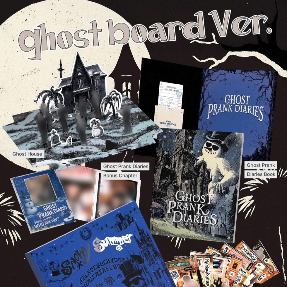 (PRZED SPRZEDAŻ) ZAMKNIJ OCZY - [ŚNIEŻNE LATO] 2. Mini Album Wersja GHOST BOARD