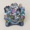 Anime Dragon Ball Enamel Pins Cute Goku Vegeta IV Piccolo Brooch Backpack Clothing Jewelry Metal Badge Accessories Gifts
