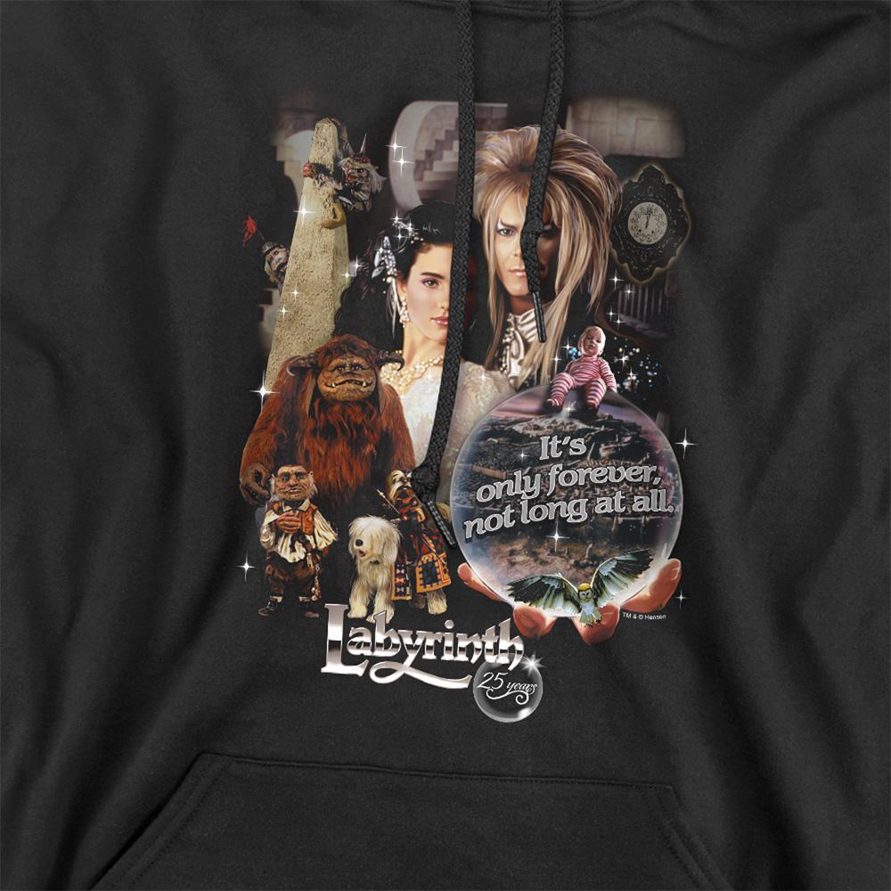 Labyrinth Unisex Adult 25 Years Of Magic Hoodie