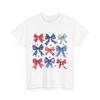 4th of July Coquette Bow Ribbon Red White and Blue Men T-Shirt
