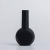 15ml Black/White Nail Polish Bottle with Brush, Lightproof Glass Bottle for Nail Base Gel, Empty Dispenser Bottle