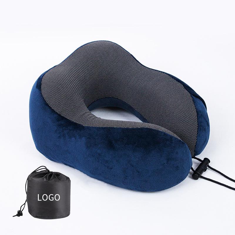 Ultra-Soft Travel Neck Pillow with Memory Foam Core