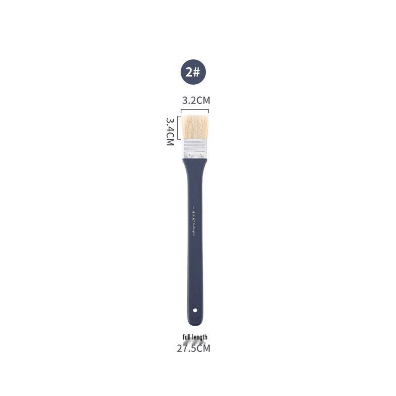 Extended Handle Boar Bristle Paint Brush for Wall and Oil Painting
