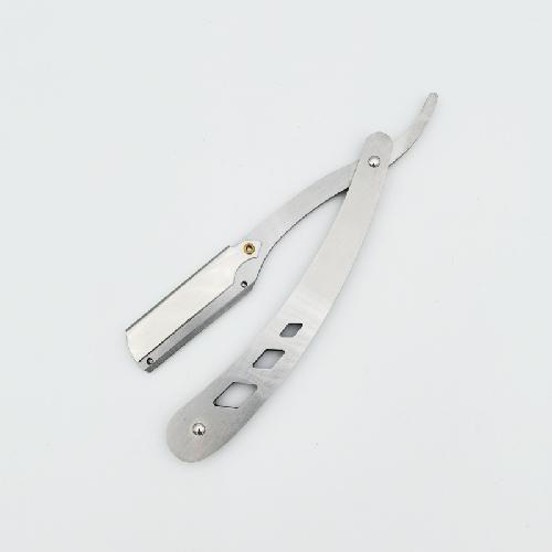 Men Barber Shaving Razors Folding Knife Unisex Hair Removal Tool Eyebrow Knife ( Blades Not Included) Multicolor Makeup Tool
