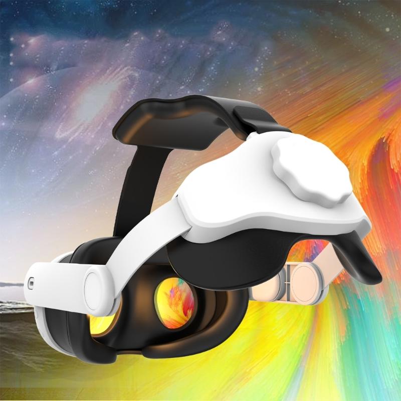 Stirnband VR-Headset-Band für Quest3 Weiche Oberfläche Band Kopfband Gaming-Zubehör Erhöhter Komfort Unterstützung in VR