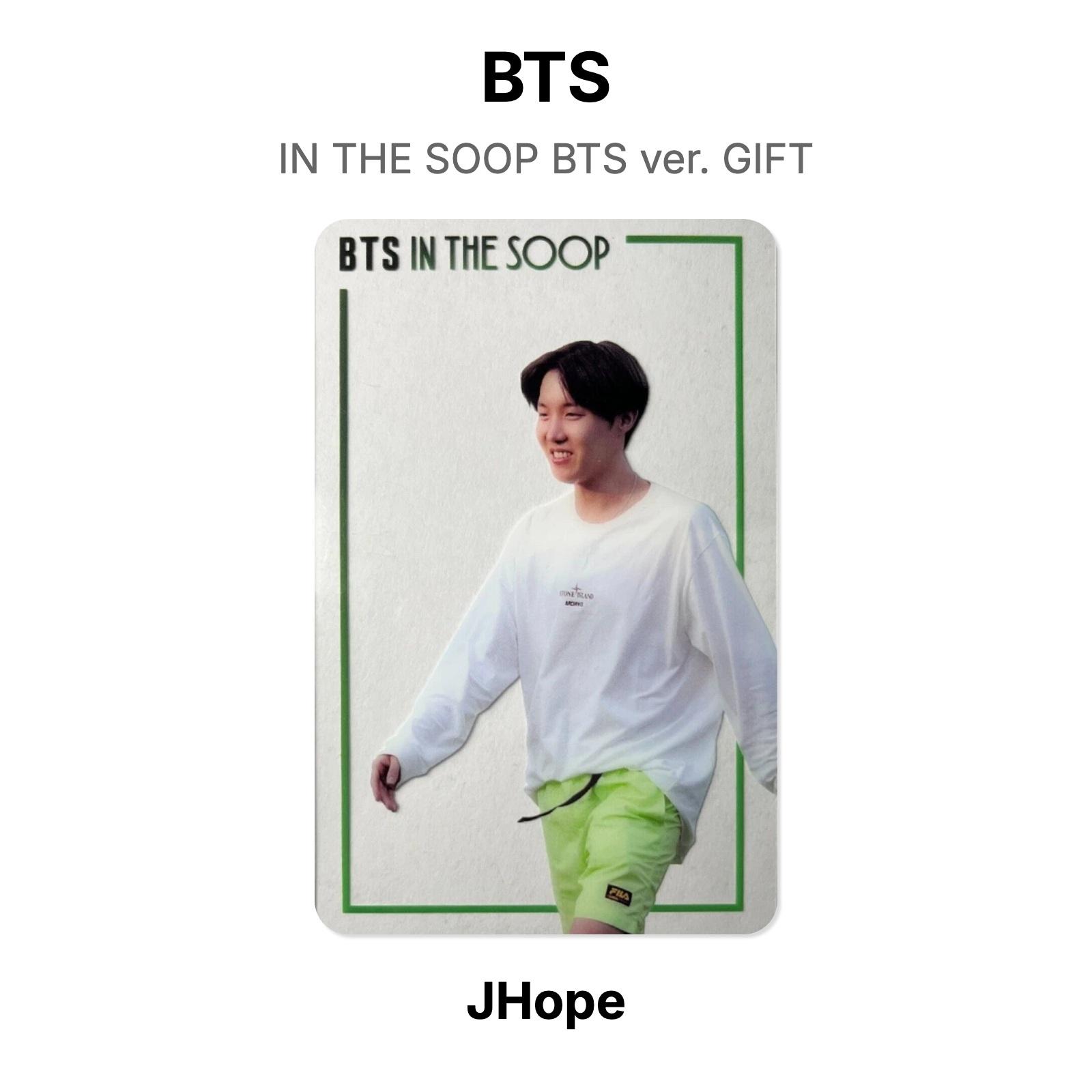BTS В ЛЕСУ Версия BTS. ПОДАРОК Официальная фотокарточка J-Hope