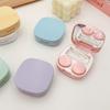 Mingtai Macaron Color Contact Lens Case – Portable & Convenient